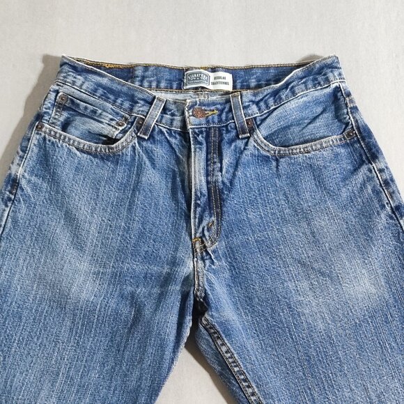 Signature by Levi Strauss jeans men's W31/L30 medium washed denim blue Regular - Picture 2 of 14